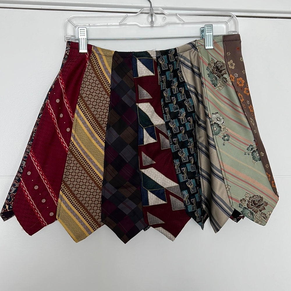 Neck Tie Skirt (one of a kind)
